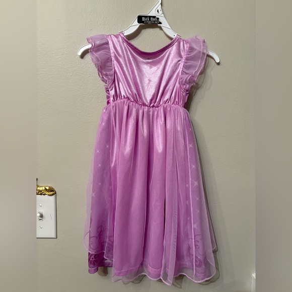 Disney Princess Rapunzel Nightgown | Tangled Purple Long Night Dress (2T) - Picture 5 of 6